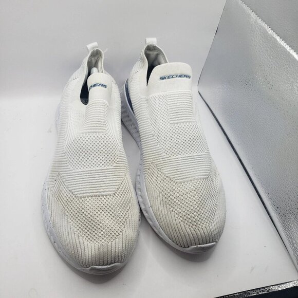 EUC Skechers Matera 2.0 Hypra Memory Foam Cushioning Gray Men's Size 11.5 - Picture 4 of 8